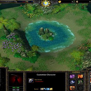 Forest Pond Terrain Preview