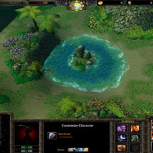 Forest Pond Terrain Preview