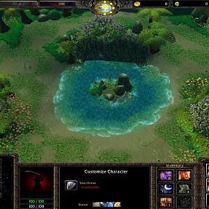 Forest Pond Terrain Preview