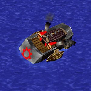 WarCraft II   Human Transport Ship

Description:

Transports are a vital part of the Alliance war effort, for it is these sturdy vessels which all