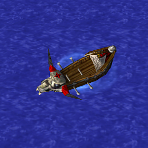WarCraft II - Orc Oil Tanker

Description:

The Orc Oil Tanker is crudely constructed, as its purpose is for bearing cargo - not weapons or troops
