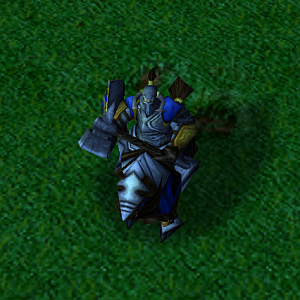 WarCraft II - Human Knight

Description:

The Knights of Lordaeron represent the fiercest fighting force in the armies of the Alliance. Protected