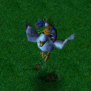 WarCraft II - Dwarven Gryphon Rider

From the ominous and foreboding peaks of Northeron come the Dwarven Gryphon Riders. Mounted upon their legendar