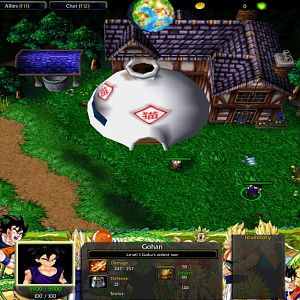 Mount Paozu, Goku/Gohan home.