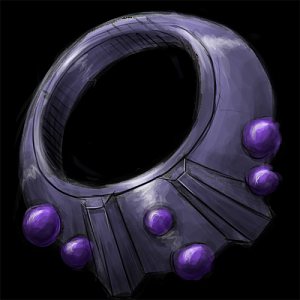 Draenei Ring

THE DESIGN IS NOT MINE! My brother made it. I just painted it.