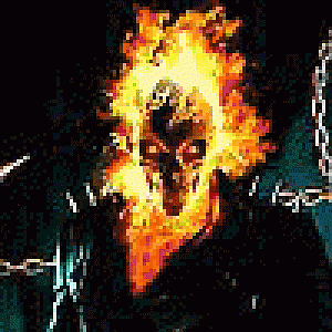 Attempt at animating Ghost rider flames