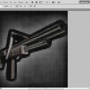 after almost a day it is done :D, Merged Layers to 1, Saved as a Tga.