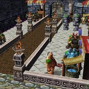 Emerald Kingdom's North section - Market.