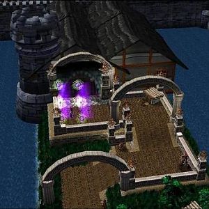 Emerald Kingdom's North section - Crimson Legion's Hideout.