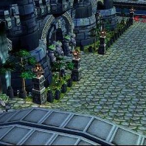 South West Emerald Kingdom's Castle Entrance.