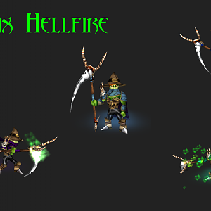 Pyrix Hellfire/Goblin Warlock

-Made for the challenge against Debode.
-Part of my goblin hero pack.