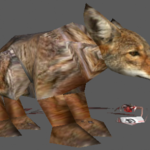 head is from scrach and body from the wolf !!