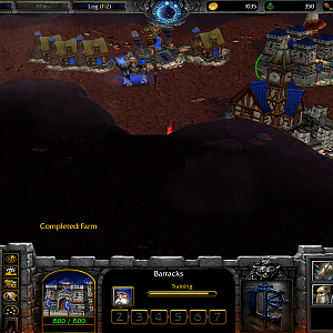 Cliff overlooking a starting location
