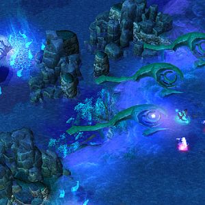 Sneek Terrain shot of my new and upcoming map: "Soul Seekers: Battle for the Well of Eternity".