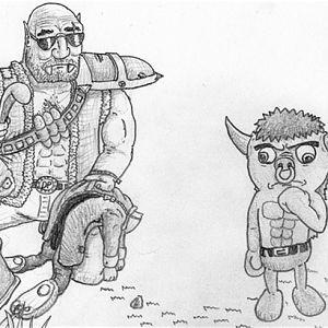 Concept Art Contest   
"Easter Bunny" 
WiP 3

Amargaard: "Guess what me and Bloodhorn found out on our midnight patrol last night - that Thumper i