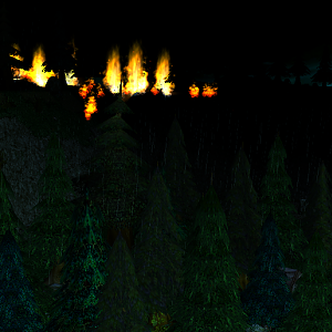 'In the southern most region of Cornith,
A forest of great age is thriving.
Leaf by leaf, beast by beast,
A grand cycle of constant growing.

But