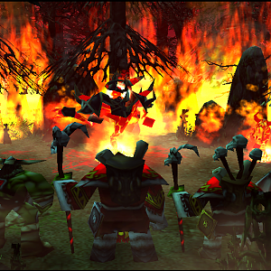'The Black Forest'

A small band of Orcs ventured deep into the ancient forest of Eremith, a band of four Orcs to be exact; two warriors and what ap