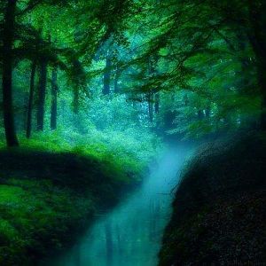 A river (may use as cover art in an RPG)