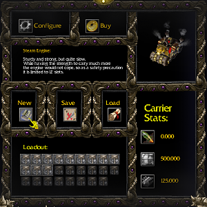 Experimental Carrier Console 1