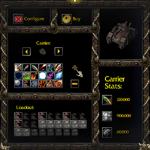 Experimental Carrier Console Configuration 2