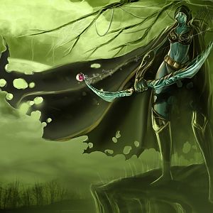 archers elves dota traxex desktop 1878x1403 hd wallpaper 521537