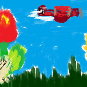 Fast painting because I needed a break.