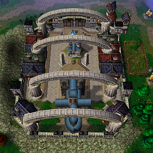 Lordaeron City - I enjoyed making this city.  I thought it was pretty cool.  It has a separate instance for the Palace itself.