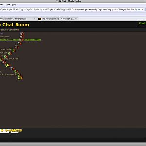 Well, this happens when you mess with LioneSS in the chat :D