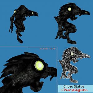 My latest creation! =D

http://varsaigen.deviantart.com/art/Chozo-Statue-108044816
Made for a possible Easter Egg I came up with for the Stargate U