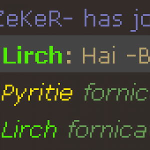 Hey Py! Lirch his mine...
/me </3 Lirch D: