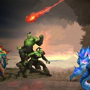 Naga & Orc War

A custom made loading screen, in progress. Background is made from sratch, units is CnP with minor changes.

Early work