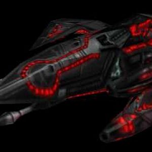 My new fighter - The Dragon. It has great speed (faster than my last one), very manueverable, very strong shields and hull, strong lasers and has the