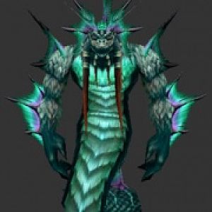 Naga male black