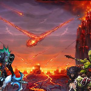 Loadingscreen Naga & Orc 2

Second Version of the Orc Naga Screen.

The units is pure crappy CnP, with some minor edits.

The Background is a re