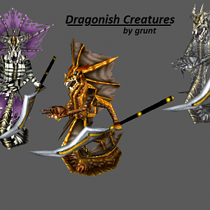 dragonish creatures :p !!