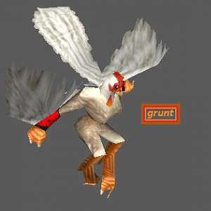 flying chiken