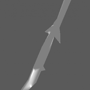 Frost Kris model, Without texture Image 3