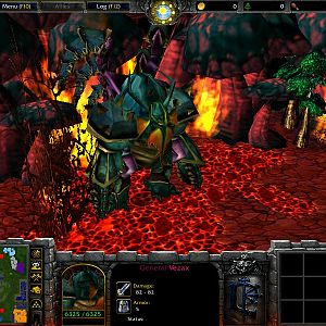 Here you see our own Daemonic General Vezax. Controlling the outland demonic force.
