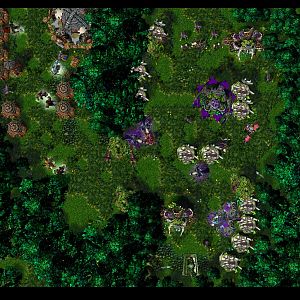 Here are the Night Elfens base that is protecting Dael'Barun & the World Tree.