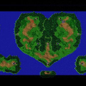 Entire Map Preview of Map (Romantic Island).