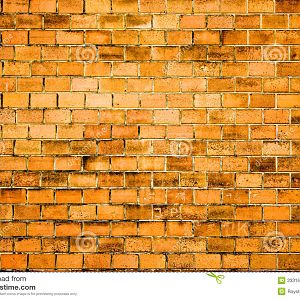orange brick wall texture background to design 23316411