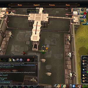 99 Smithing and thus my first ever 99 skill, achieved on 30/6/2013.

Thanks for The_0ne-PvM and WBPK Syndicate FC for company. :)