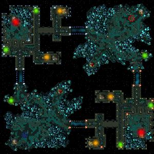 Astral sea: just a simple 1v1 melee map