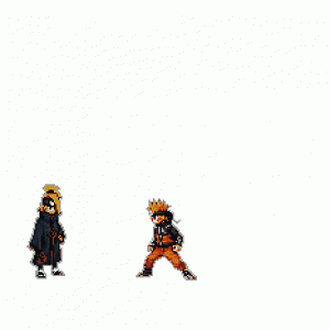 naruto vs deidara