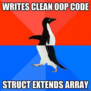 struct extends array