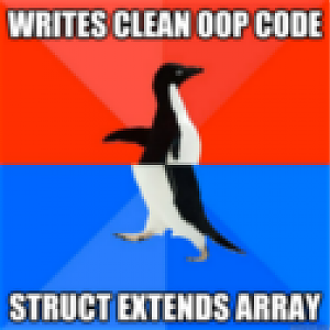 struct extends array small