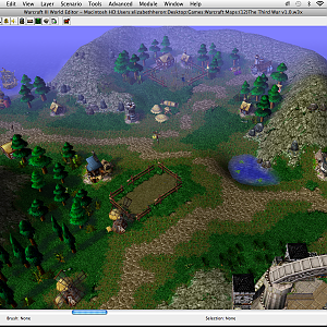 Eastern Tirisfal Glades - Not much to say about this nice piece of farmland.  This will probably be the last re terrain as I have just now hit the 600