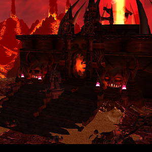 Chaos pit from terraining contest #13 , quite a fail with the lava