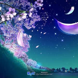 anime flowers 1280x1024 wallpaper