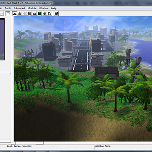 A very small city I made with a couple of my Modern buildings and as well as a few ones other Hivers made.